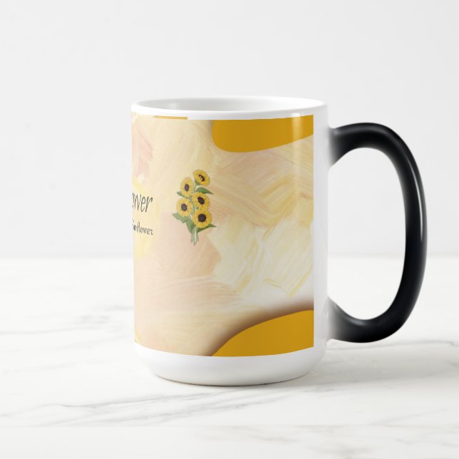 Magic Sunflower Morphing Mug  (Droite)