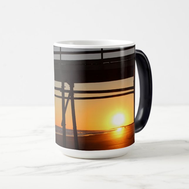 Magic Sunset Mug Beach Keepsaké joli paysage cadeau (Devant droit)