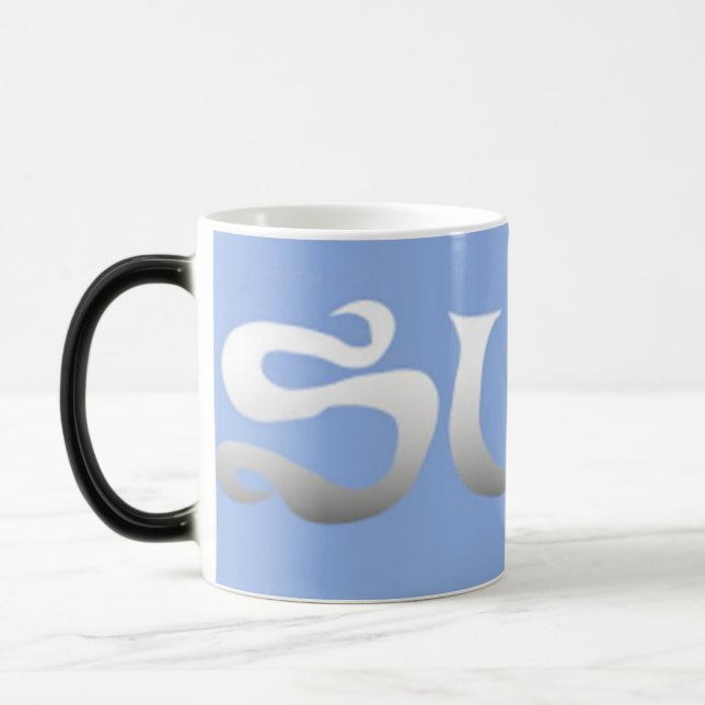 Magic Surf bleu mug (Gauche)