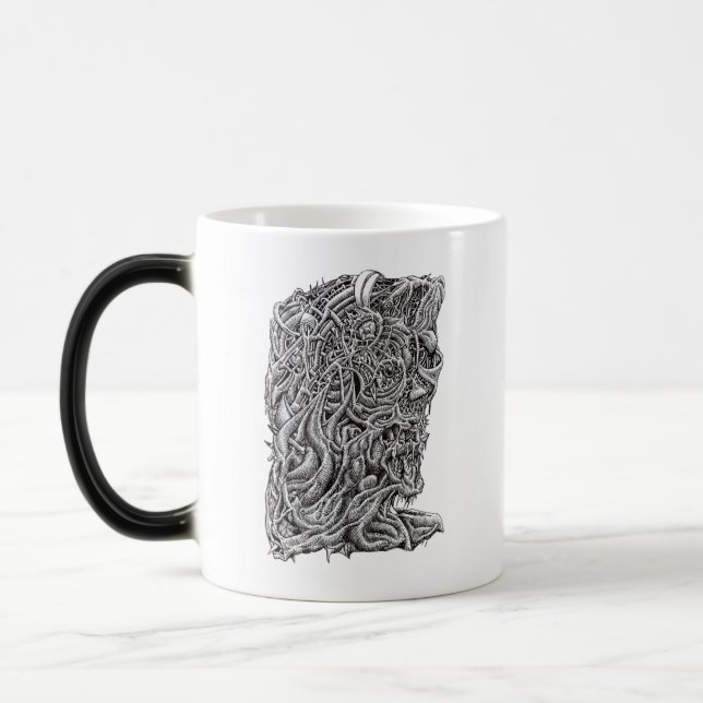 Magic Tête de fer Morpher Mug (Gauche)