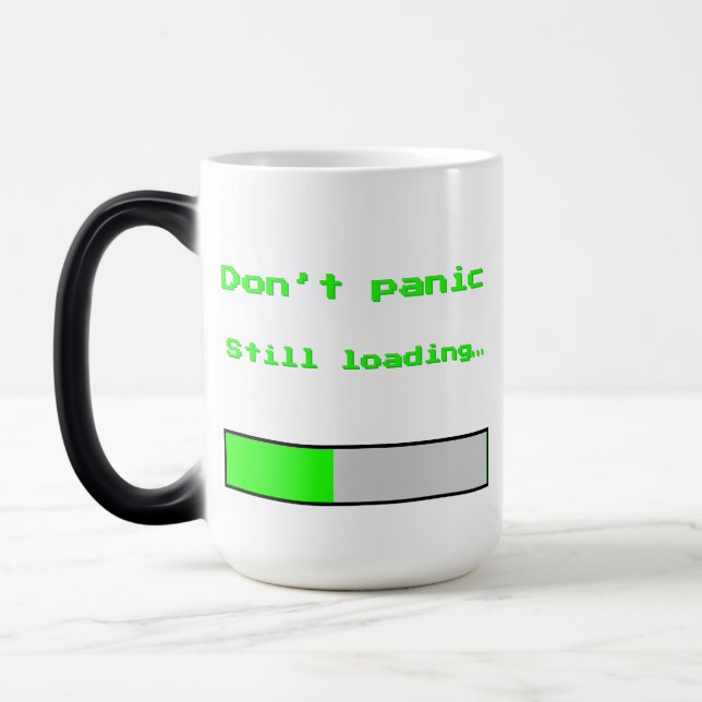 Magic Toujours Chargement de la chaleur révéler Mug (Gauche)