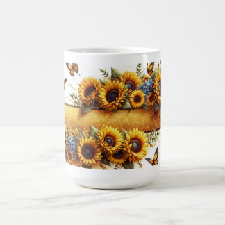Magic Tournesol et Papillon Manchon pour Mug