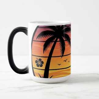 Magic Tropical Sunset Heat-Reveal Mug – Magical Golden H