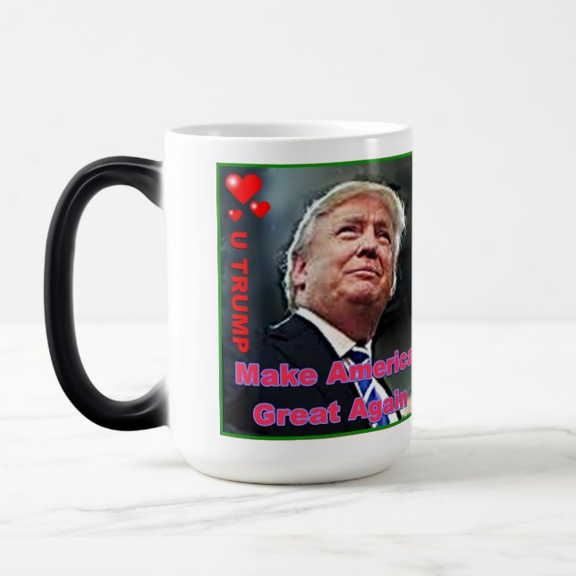 Magic Trump Slogans Morpher Mug (Gauche)