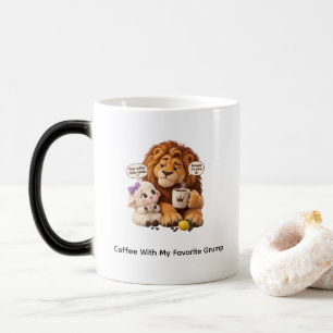 Magic Votre café a l'air meilleur - Lion & Lamb Mug