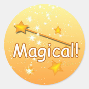 Magic Wand Magic Stars Stickers