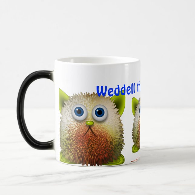 Magic Weddell the Cudly Wuzzy Butt Drink Mug (Gauche)
