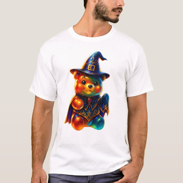 Magic Wizard Bear T-Shirt (Devant)