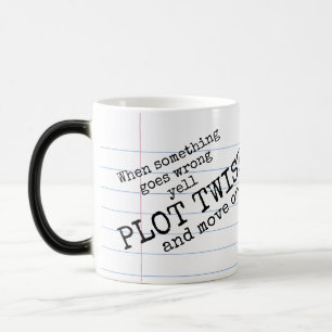 Magic "Yell PLOT TWIST ! & Aller à" Mug de Morphage