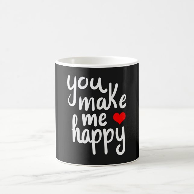 MAGIC **YOU MAKE ME HAPPY** COFFEE MUG (Centre)