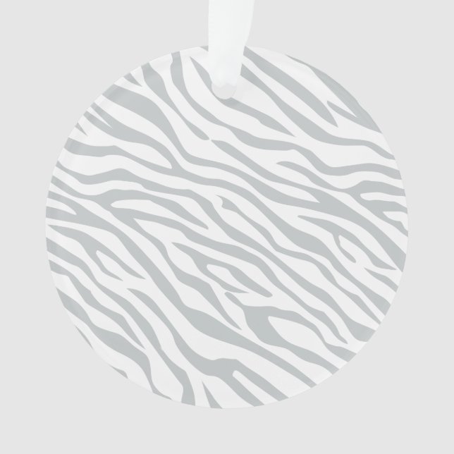 Magic Zebra Stripes Click to Customize Grey Color (devant)