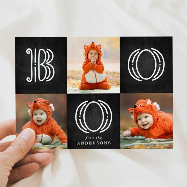 Magical Boo | Carte photo d'Halloween (Créateur téléchargé)