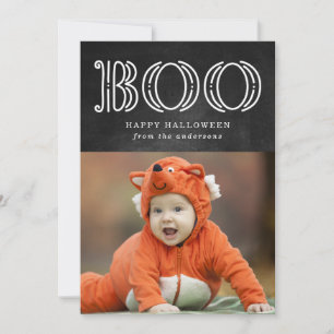 Magical Boo Carte photo d'Halloween