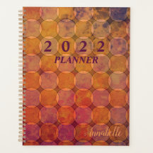 Magical Colours Abstract Design 2022 Planner