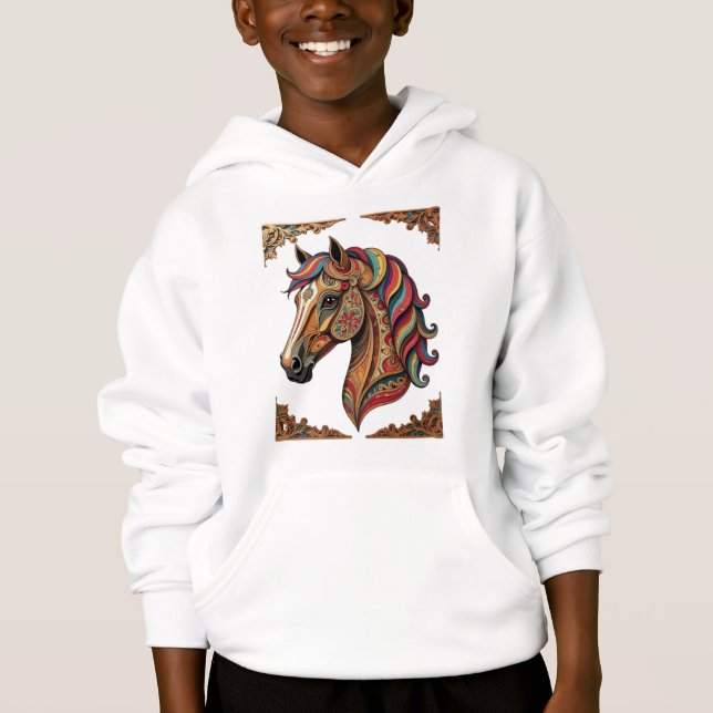 Magical Dreams Unicorn Hoded Sweatshirt (Devant)