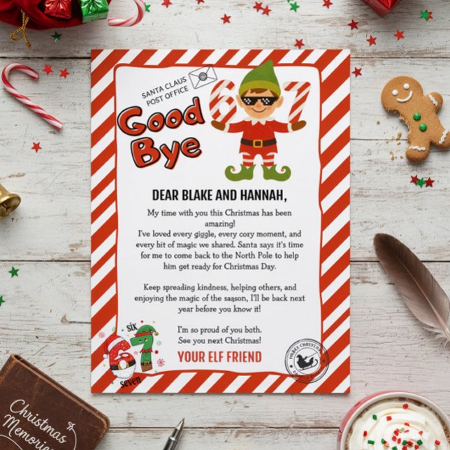 Magical Elf Goodbye Letter (Créateur téléchargé)