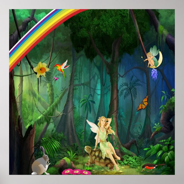 Magical Forest Poster (Devant)