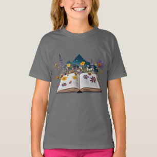 Magical Nature & Kitten Kids T-Shirt – Fantaisiste