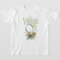 Magicien classique de T-shirt Oz avec les amis de