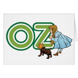 Magicien d'Oz vintage Dorothy Toto avec grandes le