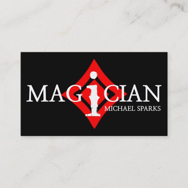 Magicien moderne de carte Poker divertissement (Devant)
