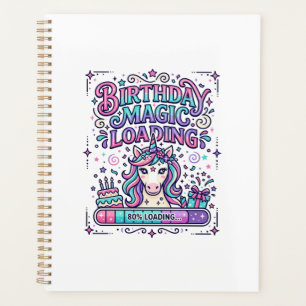Magie d'anniversaire de licorne Chargement Marketp