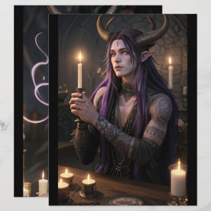 Magie de bougie double impression