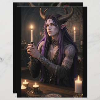 Magie de bougie double impression