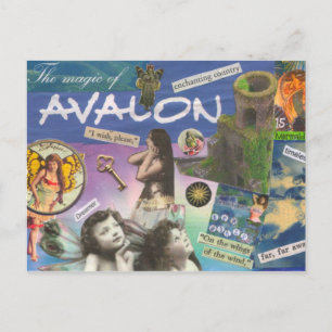 Magie de carte postale d'Avalon