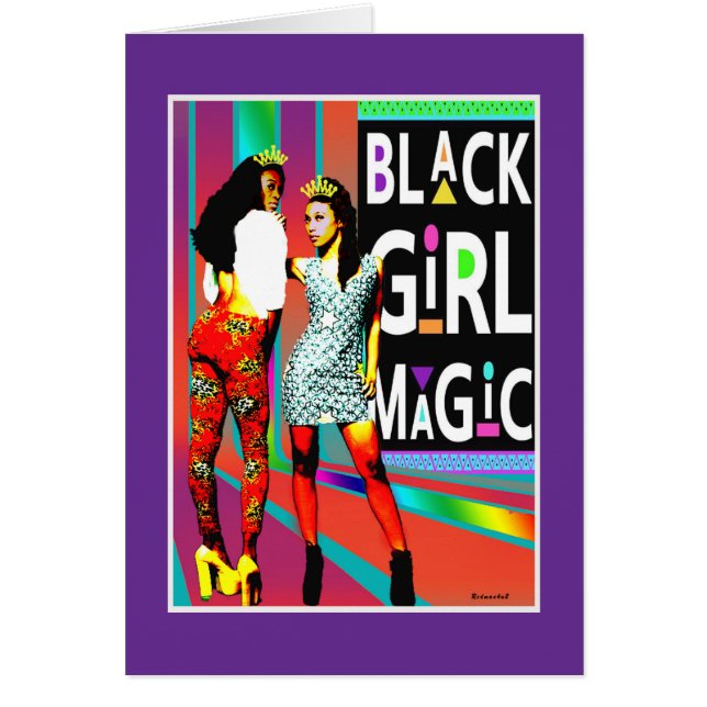 Magie de fille noire  (Devant)