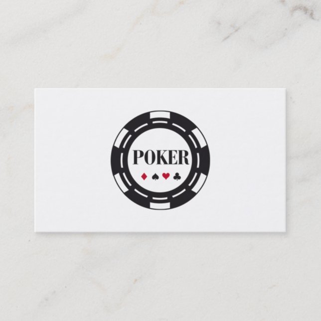 Magie de jetons de poker Magicien Tour de cartes D (Devant)