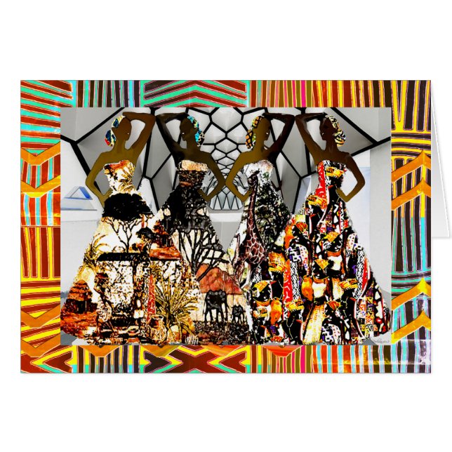 Magie de la fille noire (Devant horizontal)