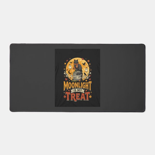 Magie de la Lune du Chat Noir Halloween (Recto)
