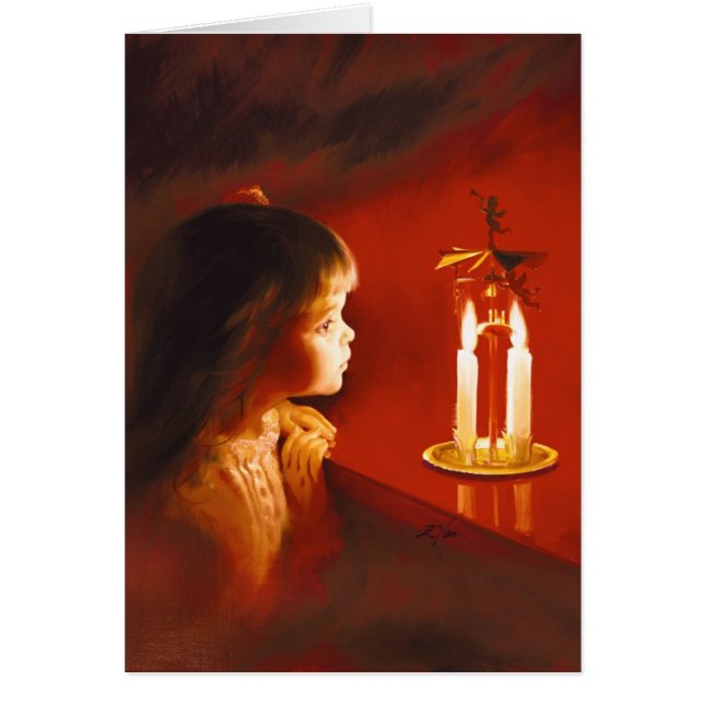 Magie de lueur d'une bougie (Devant)