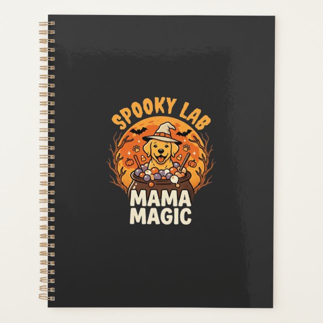Magie de maman Labrador Halloween (Devant)