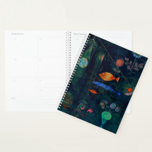Magie de poisson de Paul Klee Peinture Abstraite A