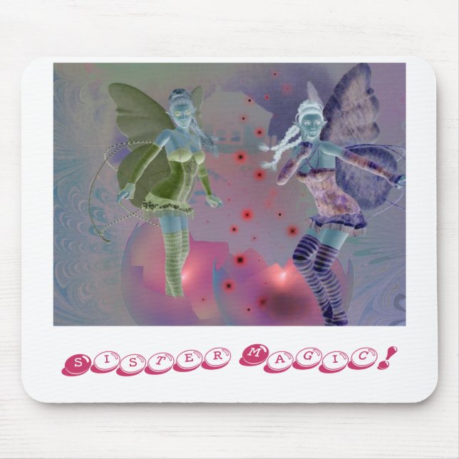Magie de soeur ! Tapis de souris (Devant)