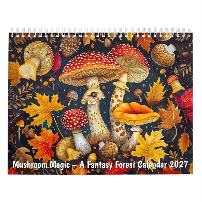 Magie des champignons – Un calendrier de forêt fan (Protection)