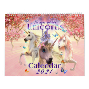 Magie du calendrier 2021 des Unicornes