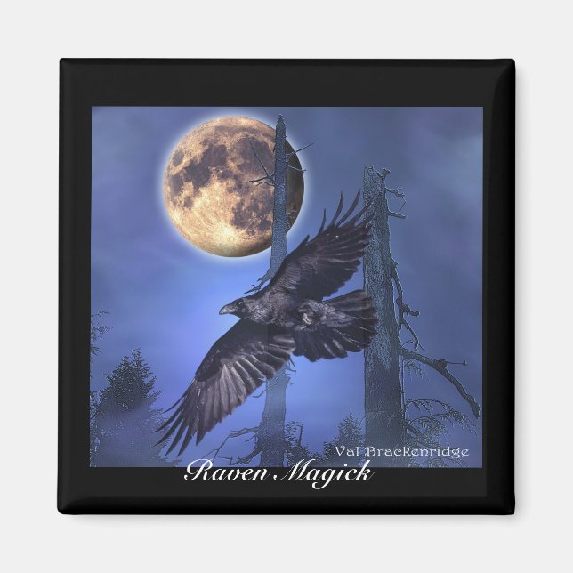 MAGIE DU CORBEAU  Aimants (Devant)