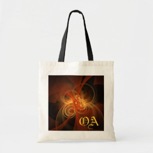 Magie du matin Sac de monogramme d'art Abstrait