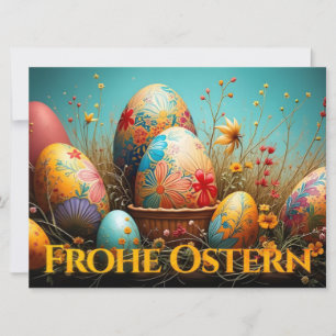 Magie du printemps avec oeufs de Pâques