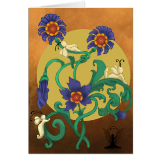 Magie florale d'art féerique mythique