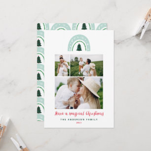 Magique arc-en-ciel moderne mignon 3 photo Noël