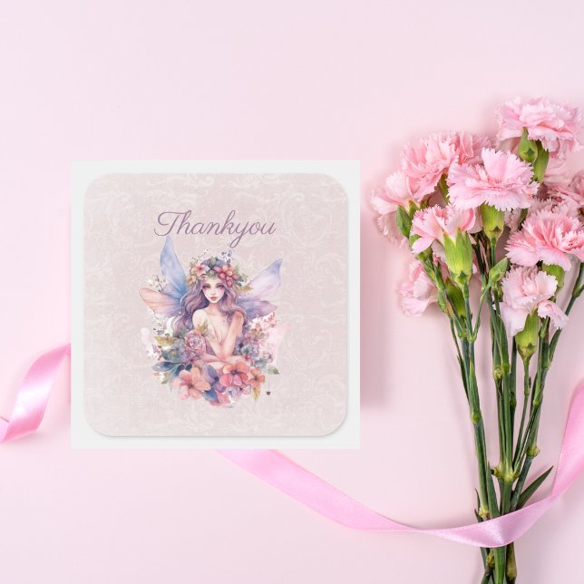 Magique Fairy Thankyou Pastel Sticker & Étiquettes (Créateur téléchargé)