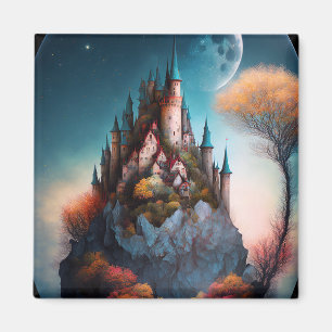 Magique Imaginaire Château Magnet