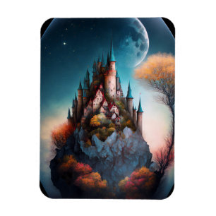 Magique Imaginaire Château Magnet