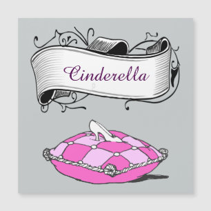 Magnat de bannière personnalisée Cinderella Slippe