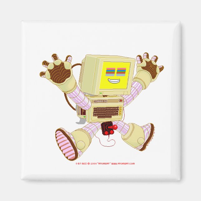 Magnet 8 bits Buzz v1.0 (Devant)