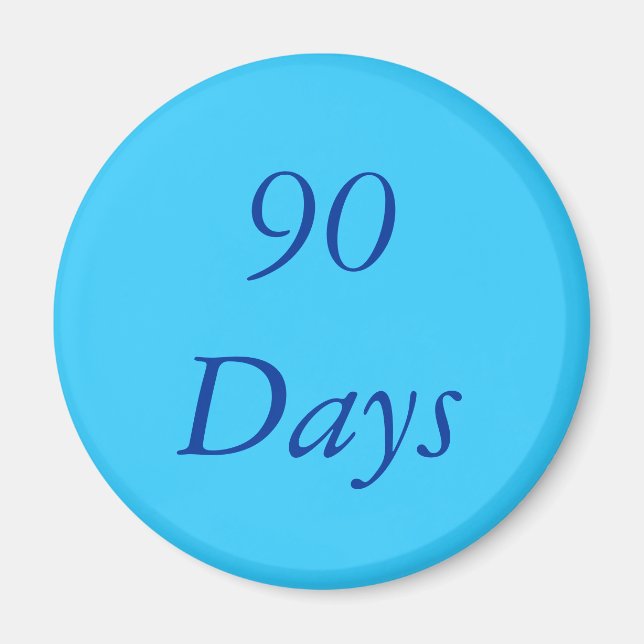 Magnet à puce de 90 jours (Devant)
